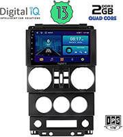 digital iq bxb 1294 gps 9 multimedia tablet oem jeep wrangler mod 2006 2011 photo