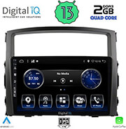 digital iq bxh 3446 cpa 9 multimedia tablet oem mitsubishi pajero mod 2006 2013 photo