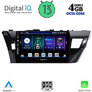 digital iq bxd 6714 cpa 10 multimedia tablet oem toyota corolla mod 2013 2016 photo