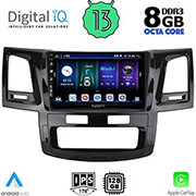 digital iq bxd 8720 cpa 9 multimedia tablet oem toyota hilux mod 2005 2016 photo