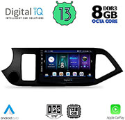 digital iq bxd 8308 cpa 9 multimedia tablet oem kia picanto mod 2011 2017 photo