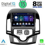 digital iq bxd 8231 cpa clima 9 multimedia tablet oem hyundai i30 mod 2007 2012 photo