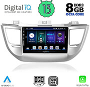 digital iq bxd 8243 cpa 9 multimedia tablet oem hyundai tuscon mod 2015 2019 photo