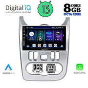 digital iq bxd 8101 cpa 9 multimedia tablet oem dacia duster  logan  sandero mod 2006 2012 photo