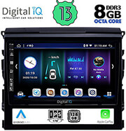 digital iq bxd 8725 cpa 9 multimedia tablet oem toyota landcruiser mod 2016 2019 photo