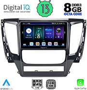 digital iq bxd 8447 cpa 9 multimedia tablet oem mitsubishi pajero mod 2013gt photo