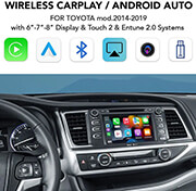 digital iq ty280cpaa carplay android autobox for toyota mod2014 2019 with touch 2 entune 2 system photo