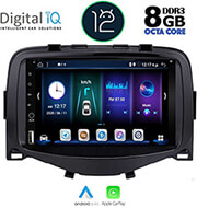 digital iq bxe 856 cpa 65 din multimedia oem citroen c1  peugeot 108  toyota aygo mod 2014 photo