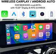 digital iq bz 248 cpaa carplay android auto box for mercedes mod2019gt with ntg 60 mbux photo