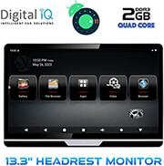 digital iq an1330 hr 133 headrest monitor photo