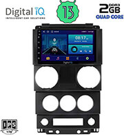 digital iq bxb 1292 gps 9 multimedia tablet oem jeep wrangler mod 2006 2011 photo