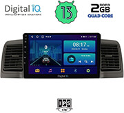 digital iq bxb 1712 gps 9 multimedia tablet oem toyota corolla mod 2001 2006 photo