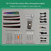 diq ambient audi q5 8r digital iq ambient light audi q5 mod 2010 2017 18 lights photo