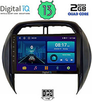 digital iq bxb 1730 gps clima 9 multimedia tablet oem toyota rav 4 mod 2000 2006 photo