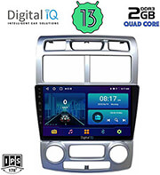 digital iq bxb 1324 gps clima 9 multimedia tablet oem kia sportage mod 2004 2010 photo