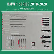 diq ambient bmw s1 f40 mod 2018 digital iq ambient light bmw series 1 mod2018 18 lights photo