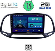 digital iq bxb 1138 gps 9 multemdia multimedia tablet oem fiat doblo  opel combo mod 2015 2018 photo