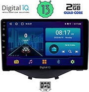 digital iq bxb 1715 gps clima 9 multimedia tablet oem citroen c1 peugeot 108 toyota aygo mod 2014gt photo