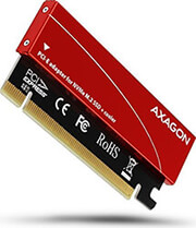 axagon rcem2 s rci e 30 16x m2 ssd nvme ur to 80mm ssd low rrofile cooler photo