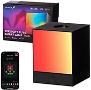 yeelight ylfwd 0009 cube smart table lamp wi fi bluetooth black photo