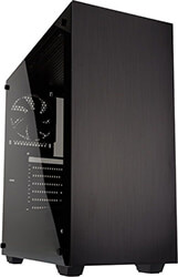 case kolink stronghold midi tower tempered glass pc case black photo