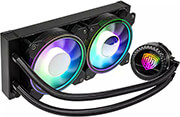 kolink umbra void aio 240mm performance argb cpu water liquid cooler photo