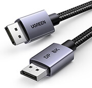 Ugreen Dp120 Black 25906 Cable Displayport 1.4 8k/60hz 3M - Καλωδιο συνδεσης περιφερειακων (PER.233161)