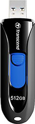 transcend jetflash 790 512gb usb 32 gen 1 31 gen 1 flash drive black ts512gjf790k photo