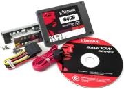 kingston sv100s2d 64g ssdnow v100 64gb desktop bundle photo