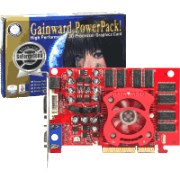 gainward gf 6600gt ultra 1960 agp 128mb dvi tv out retail photo