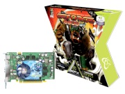 xfx vga nvidia gf6600gt 128mb ddr3 dual dvi pci e retail photo