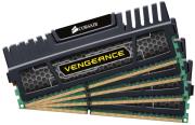 ram corsair cmz16gx3m4x1600c9 vengeance 16gb 4x4gb pc3 12800 quad channel kit black photo