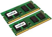 crucial ct2kit25664bc1339 4gb 2x2gb so dimm ddr3 pc310600 1333mhz dual channel kit photo