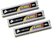 ram corsair tr3x6g1333c9 xms3 ddr3 6gb 3x2gb pc3 10666 1333mhz triple channel kit photo