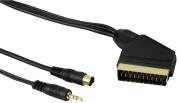 hama 41983 dvd cable and svideo scart 5m photo