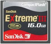 sandisk 16gb extreme iii compact flash photo