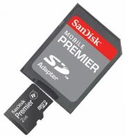 sandisk 2gb premier micro secure digital photo