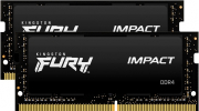 RAM Kingston Kf426s16ibk2/32 Fury Impact 32gb (2x16gb) So-dimm Ddr4 2666mhz Dual KIT - Μνημη ram (PER.578306)