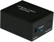 toslink optical s pdif digital 2 port audio splitter op sp102 photo