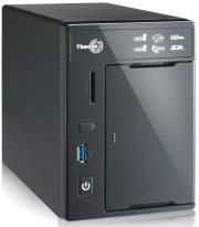 thecus n2800 2 bay nas server photo