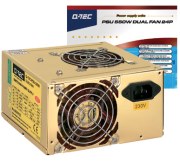 q tec 550w dual fan 24 pin photo