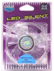 coolermaster tlf s82 eb silent blue led fan 80mm photo