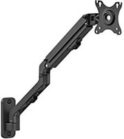 gembird ma wa1 02 adjustable wall display mounting arm up to 27 7 kg