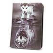 universal case little wolf for tablet 9 10 photo