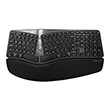 delux gm901d wireless ergonomic keyboard bt 24g black photo