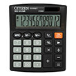 CITIZEN CALCULATOR OFFICE SDC-812NR 12-DIGIT 127X105MM BLACK