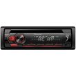 pioneer deh s121ub 4x50w 1 din cd tuner with rds tuner usb aux in with remote red photo