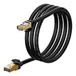 baseus ethernet rj45 10gbps cat 7 15m network cable black photo