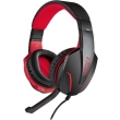 nod g hds 001 gaming headset with adjustable microphone and red led photo