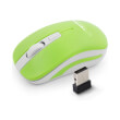 esperanza em126wg wireless optical mouse 4d 24ghz uranus green white photo